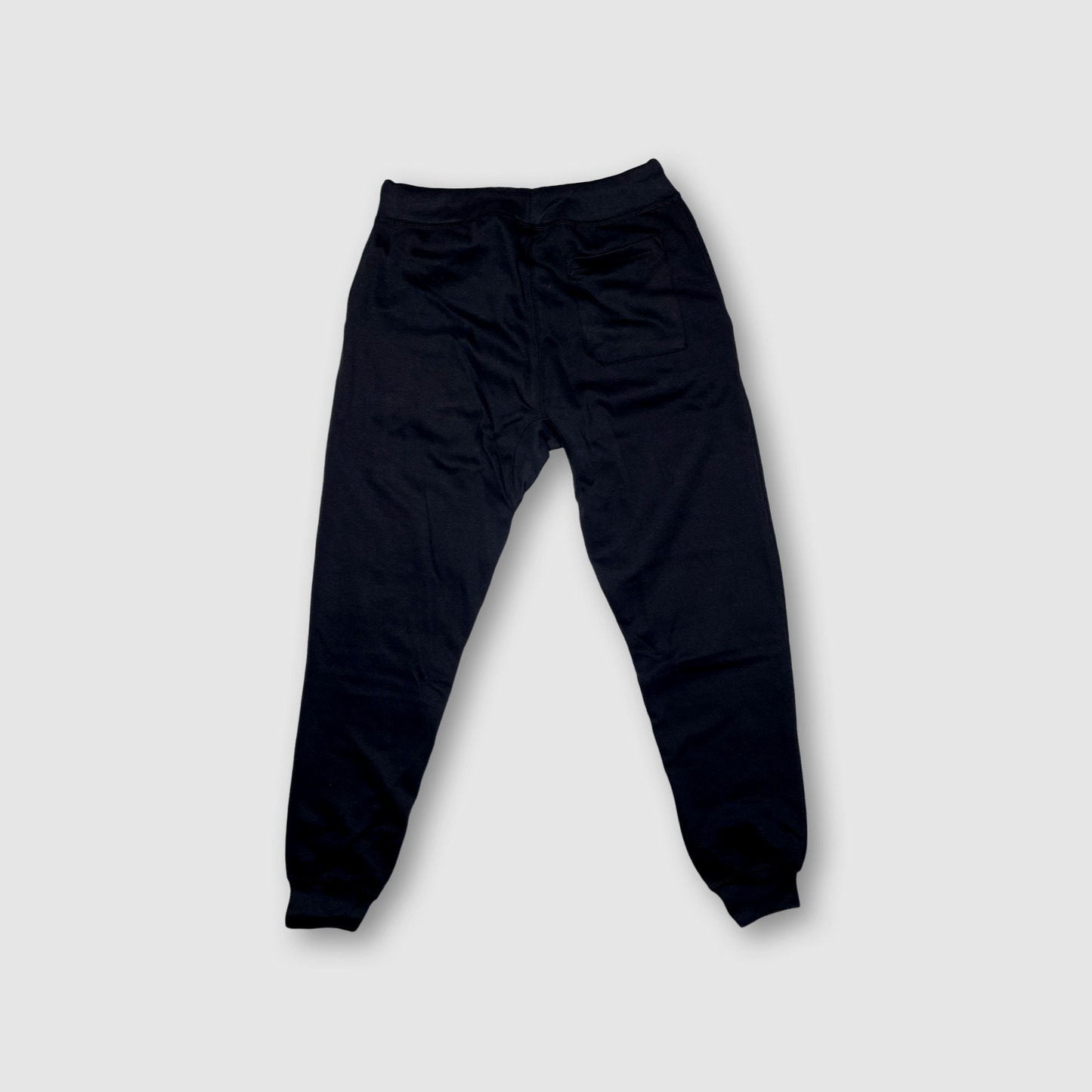 Stacked Logo Jogger Pants (Black)
