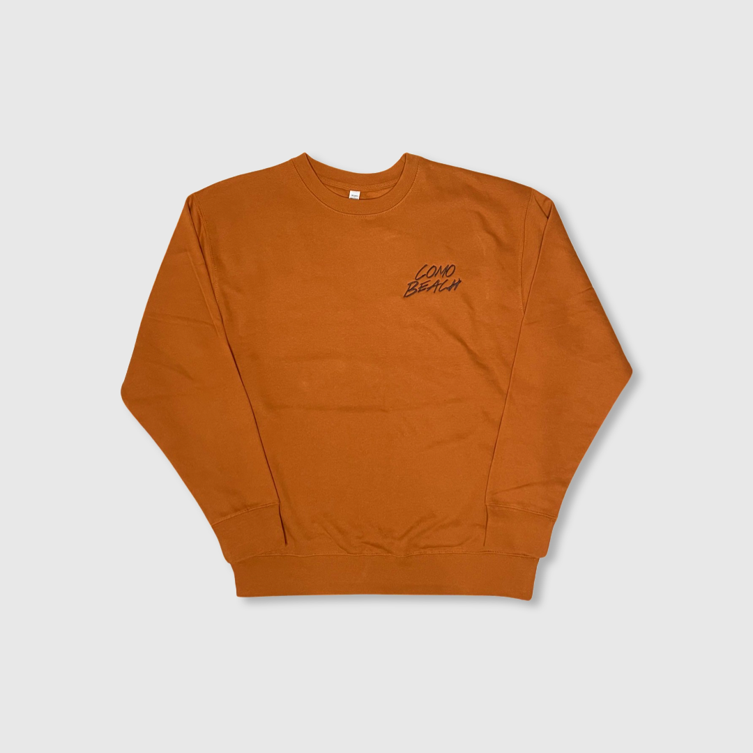 Stacked Logo Crewneck (Clay)