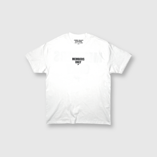 MEMBERS ONLY Tee (White)