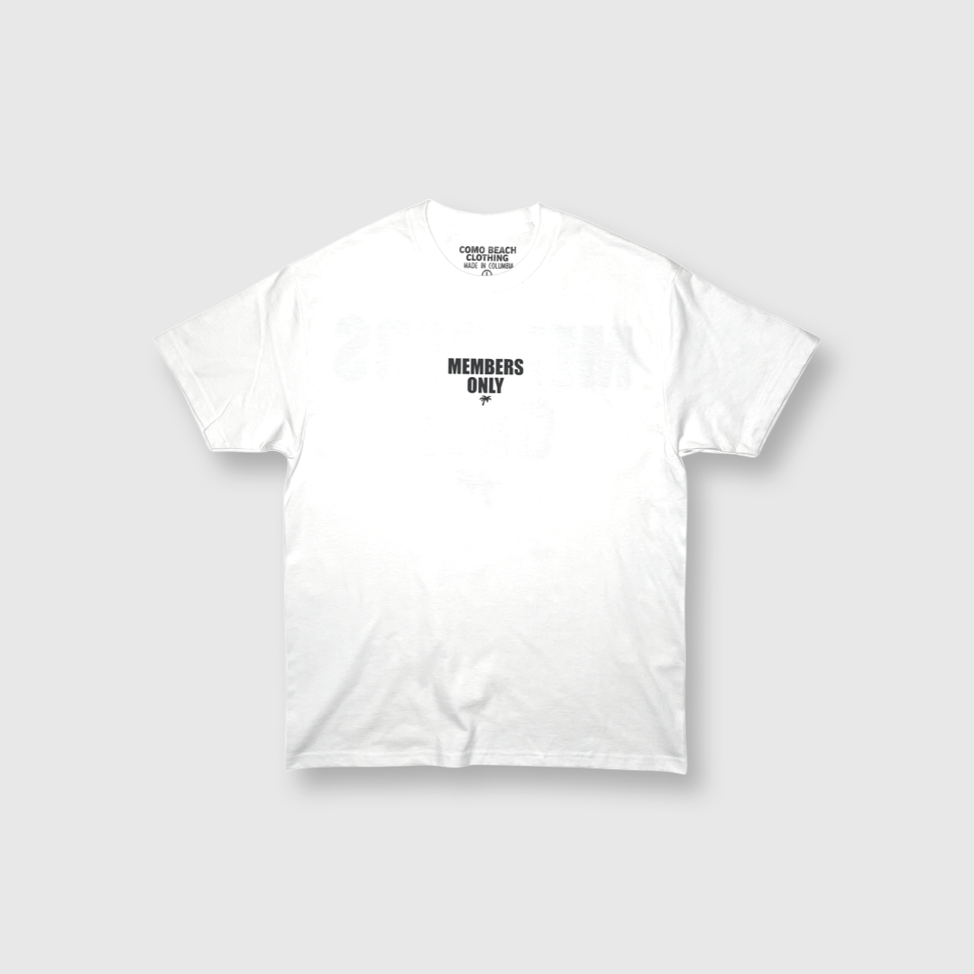 MEMBERS ONLY Tee (White)