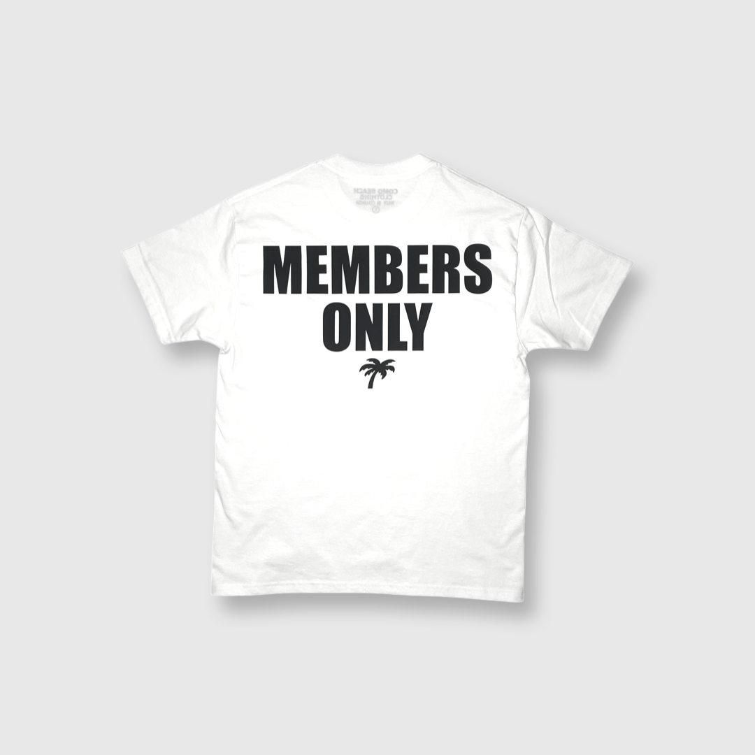 MEMBERS ONLY Tee (White)