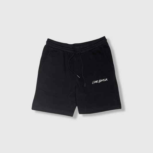 Signature Logo Fleece Shorts (Black)