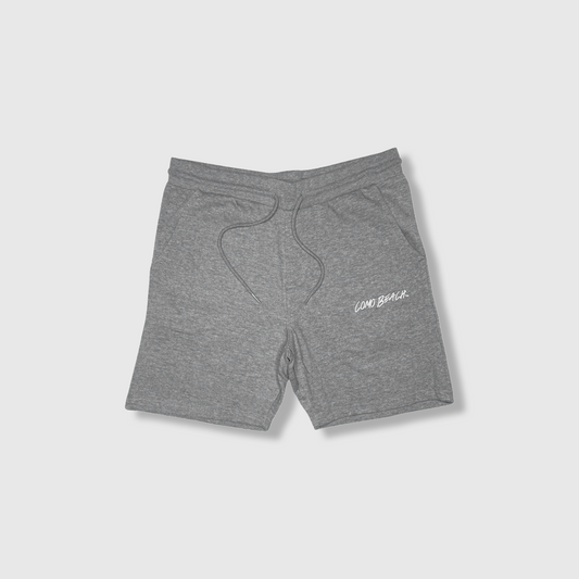 Signature Logo Fleece Shorts (Grey)