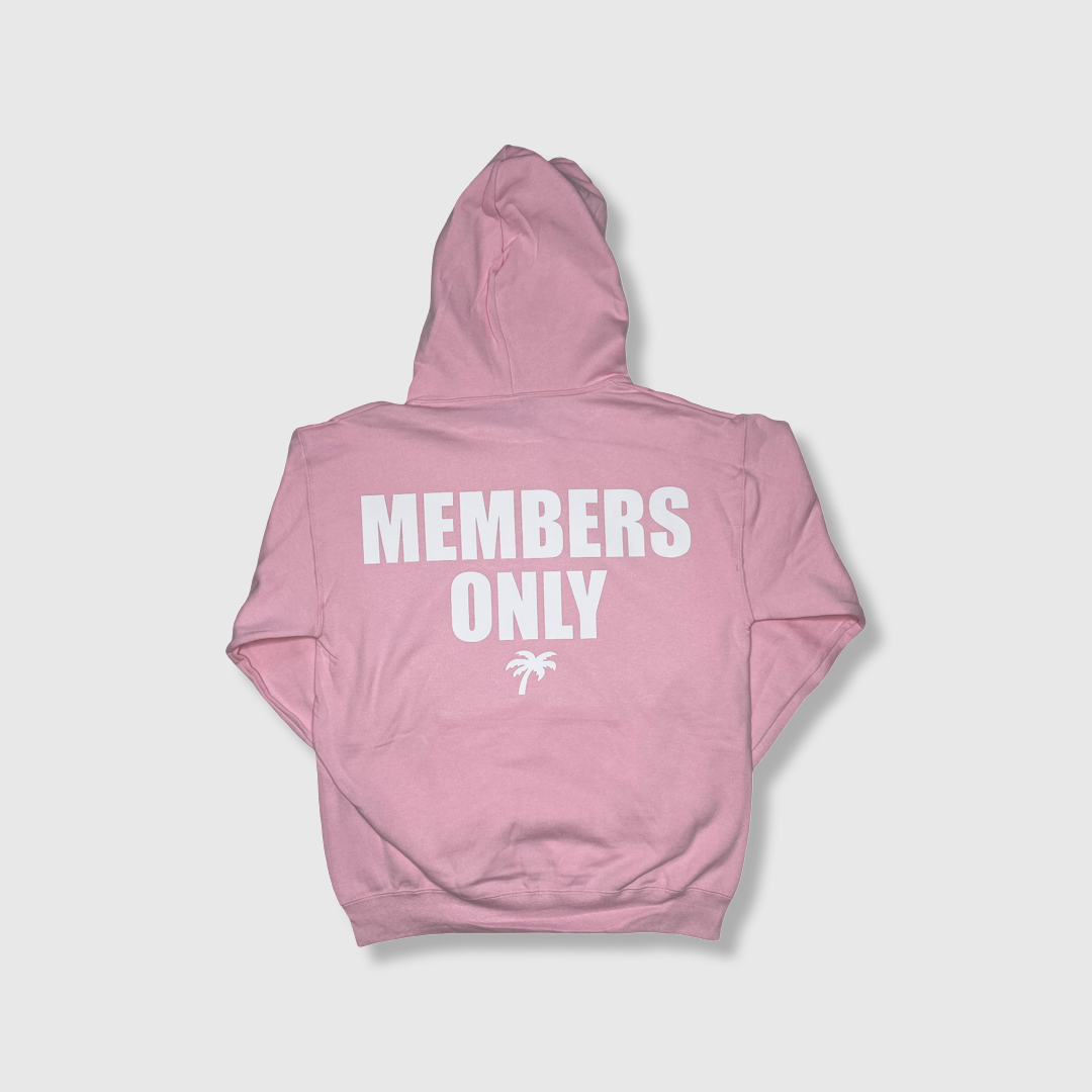 MEMBERS ONLY Pullover Hoodie (Pink)