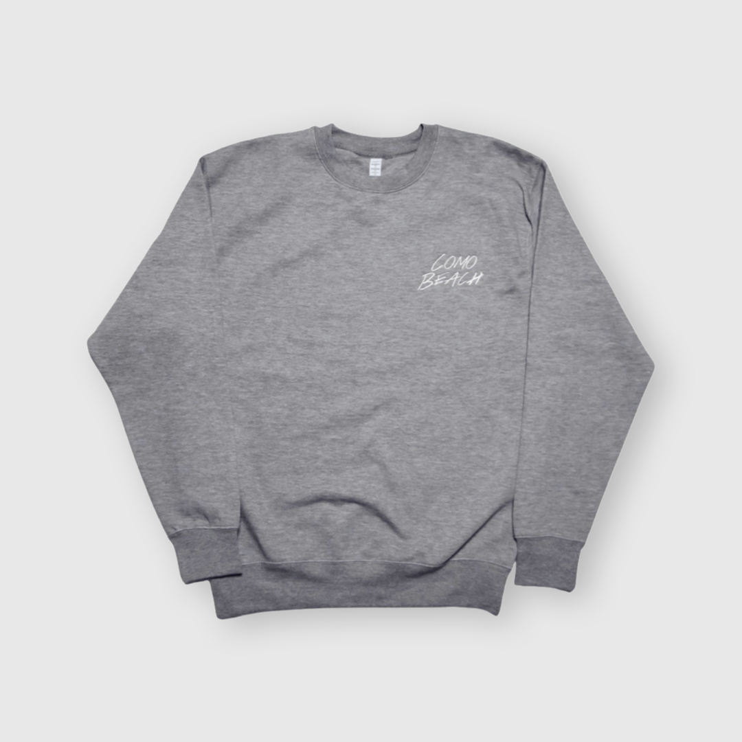 Stacked Logo Crewneck (Grey)