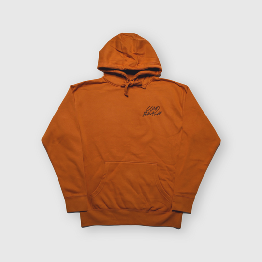 Stacked Logo Pullover Hoodie (Clay)