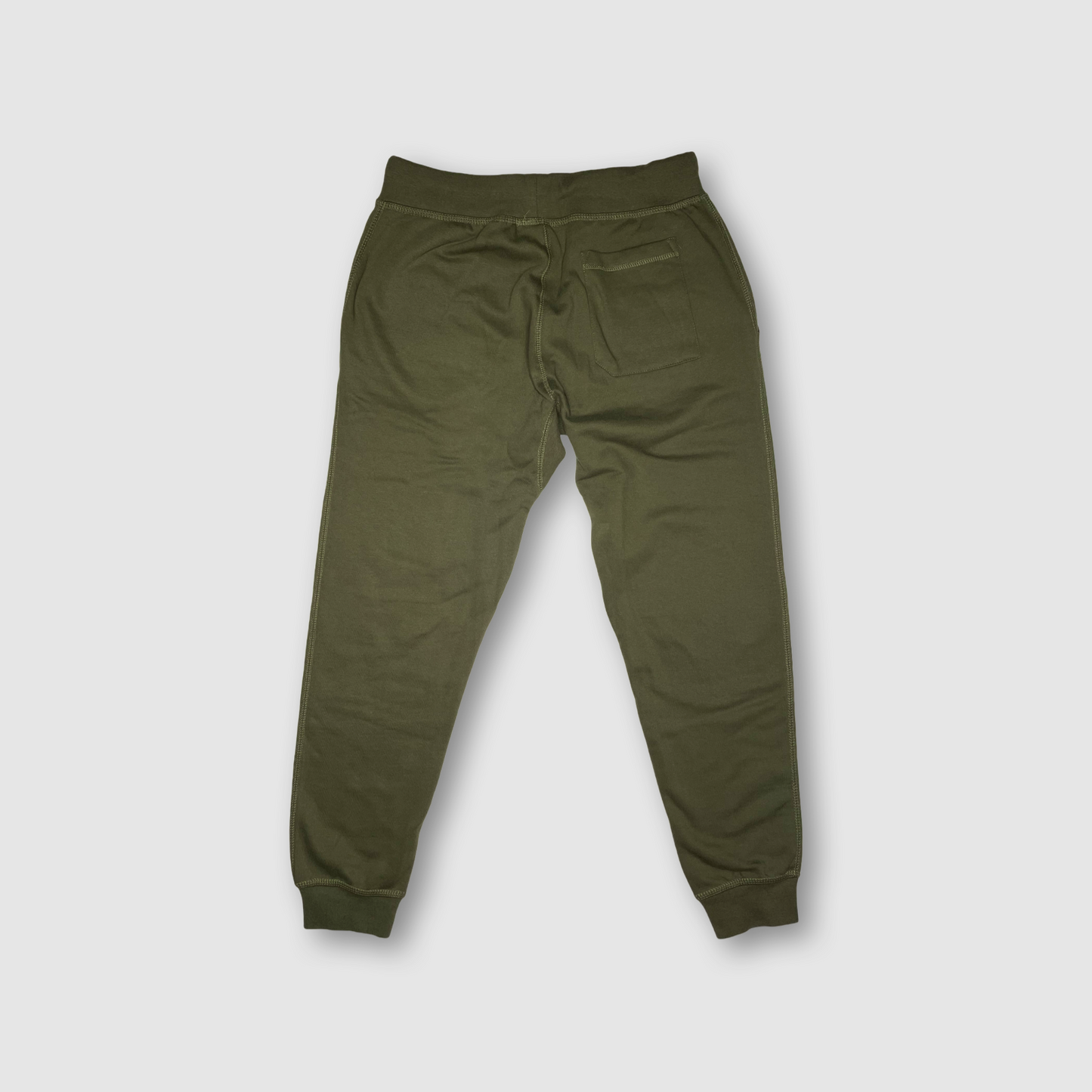 Stacked Logo Jogger Pants (Military)