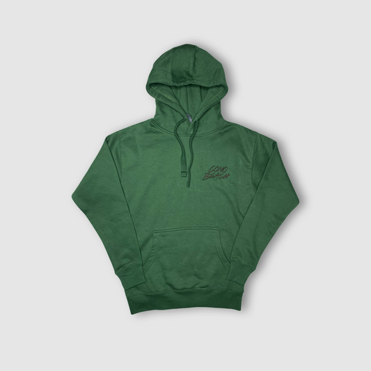 Stacked Logo Pullover Hoodie (Pine)