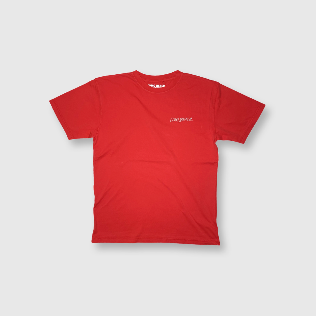 Signature Logo Surfer Tee (Strawberry)