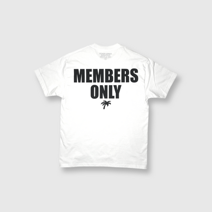 MEMBERS ONLY Tee (White)