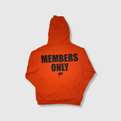 MEMBERS ONLY Pullover Hoodie (Burnt Orange)