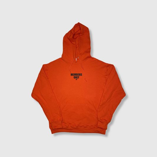 MEMBERS ONLY Pullover Hoodie (Burnt Orange)