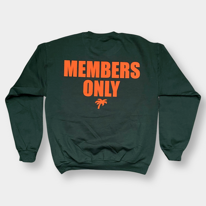 MEMBERS ONLY Crewneck Sweater (Deep Pine)